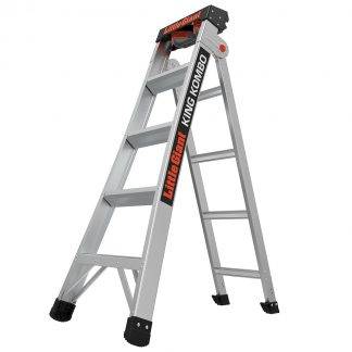Profesionální, kombinovaný žebřík King Kombo Professional M5