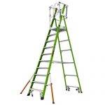 Profesionální, nevodivý, bezpečnostní, klecový žebřík Safety Cage 2.0 M10