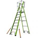 Profesionální, nevodivý, bezpečnostní, klecový žebřík Safety Cage 2.0 M8