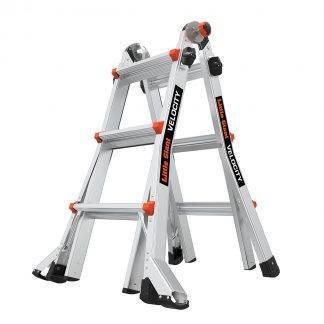 Profesionální , víceúčelový, kloubový žebřík Velocity M13