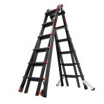 Profesionální, vícepolohový, kloubový žebřík Velocity Pro M26