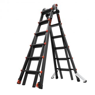 Profesionální, vícepolohový, kloubový žebřík Velocity Pro M26