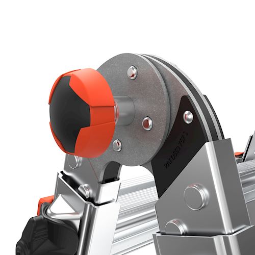 Profesionální, vícepolohový, kloubový žebřík Conquest PRO All-terrain M22 - Obrázek 21