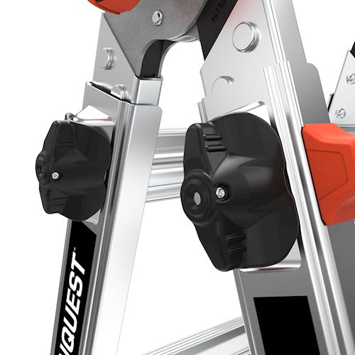 Profesionální, vícepolohový, kloubový žebřík Conquest PRO All-terrain M22 - Obrázek 23