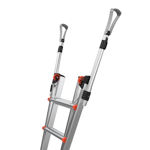Profesionální, vícepolohový, kloubový žebřík Conquest PRO All-terrain M22 - Obrázek 14