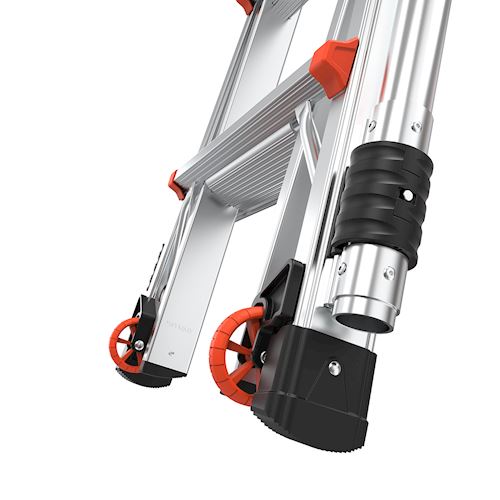 Profesionální, vícepolohový, kloubový žebřík Conquest PRO All-terrain M22 - Obrázek 20