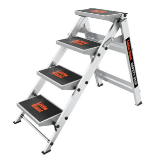 Profesionální bezpečnostní schůdky Safety Step 4 bez madla