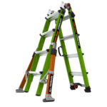 Profesionální, nevodivý, kloubový žebřík Conquest All-terrain M17 Fiberglass